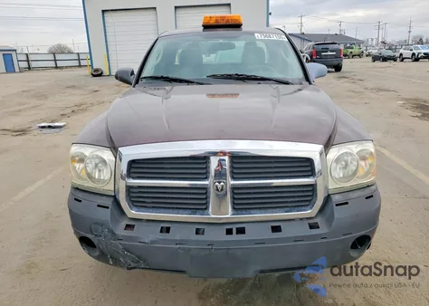 2005 Dodge Dakota Slt из США, поврежденный, VIN 1D7HE42KX5S222878